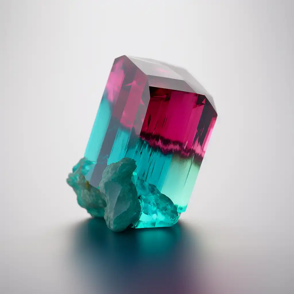 سنگ تورمالین صورتی