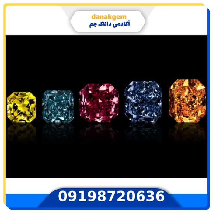 دوره شناخت و ارزیابی سنگ های رنگی