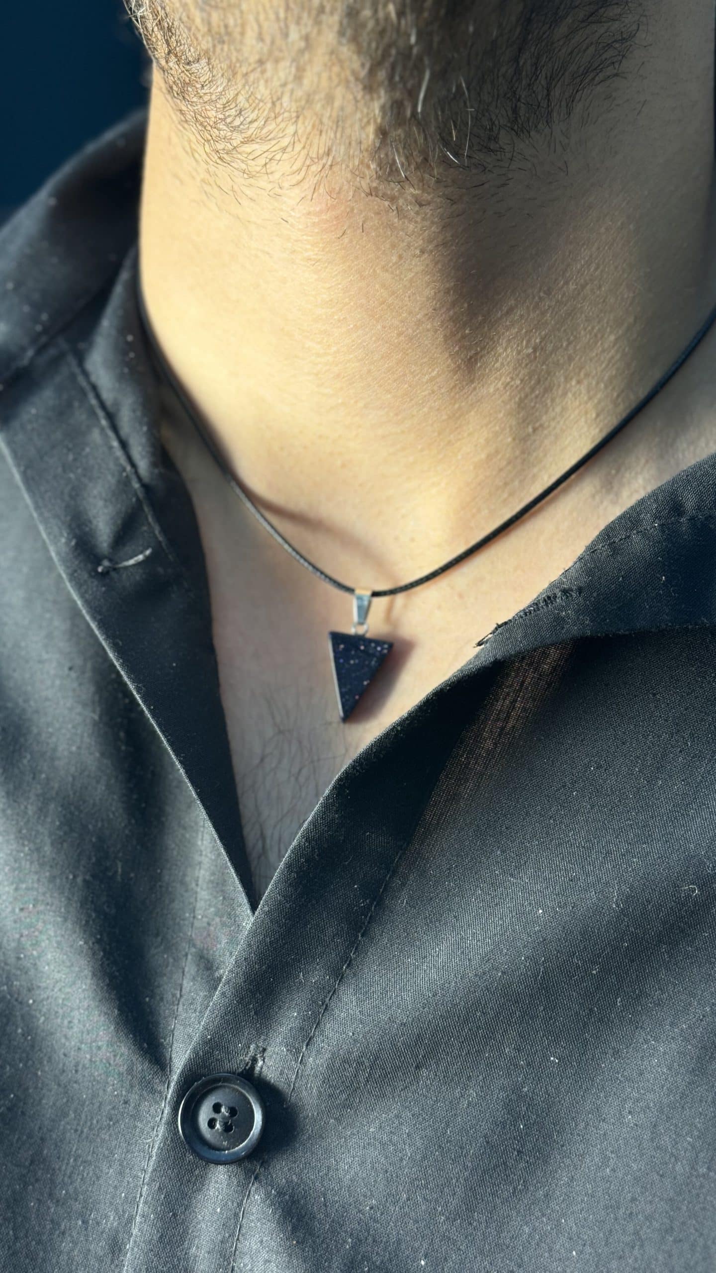 گردنبند طرح مثلث گردنبند طرح مثلث