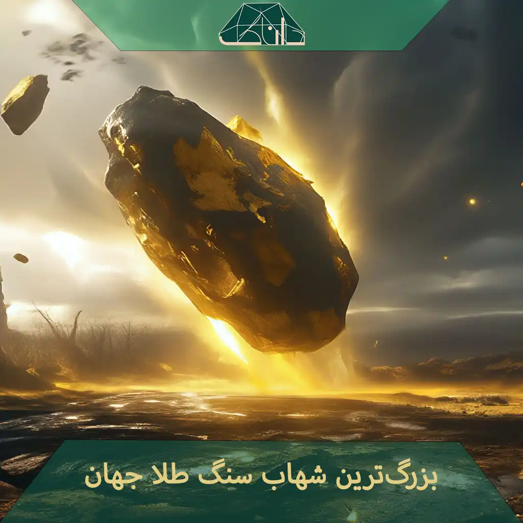 شهاب سنگ طلا