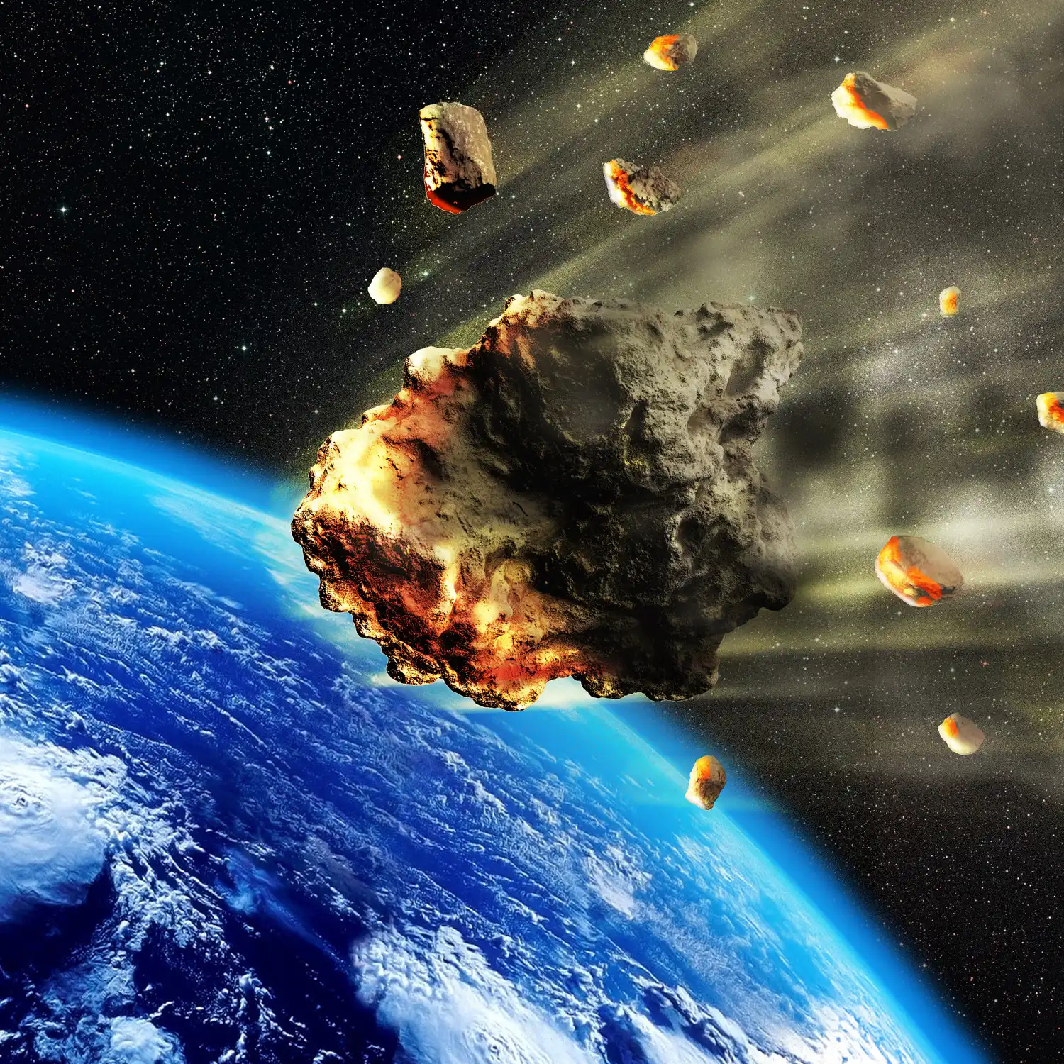 عکس شهاب سنگ