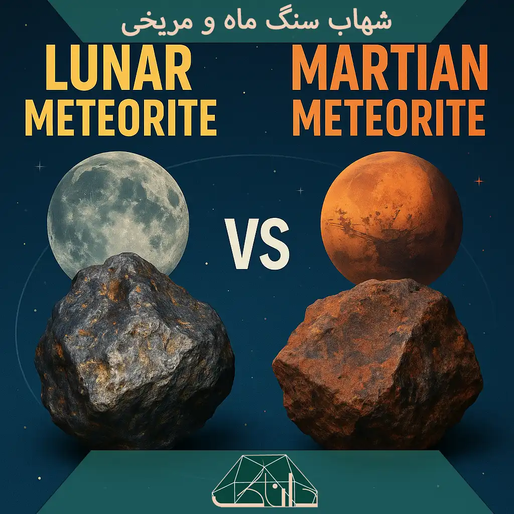 تفاوت شهاب سنگ ماه و مریخی