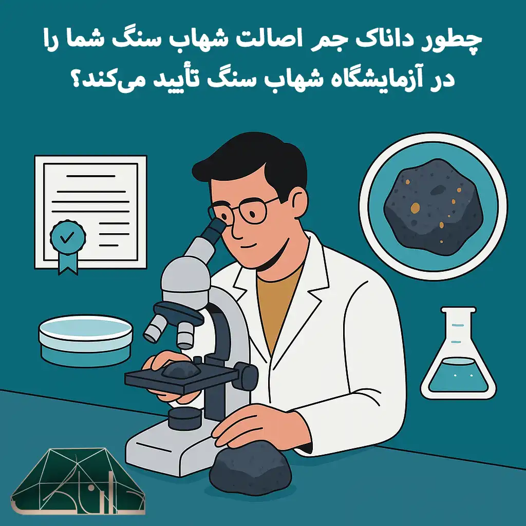 آزمایشگاه شهاب سنگ تهران داناک